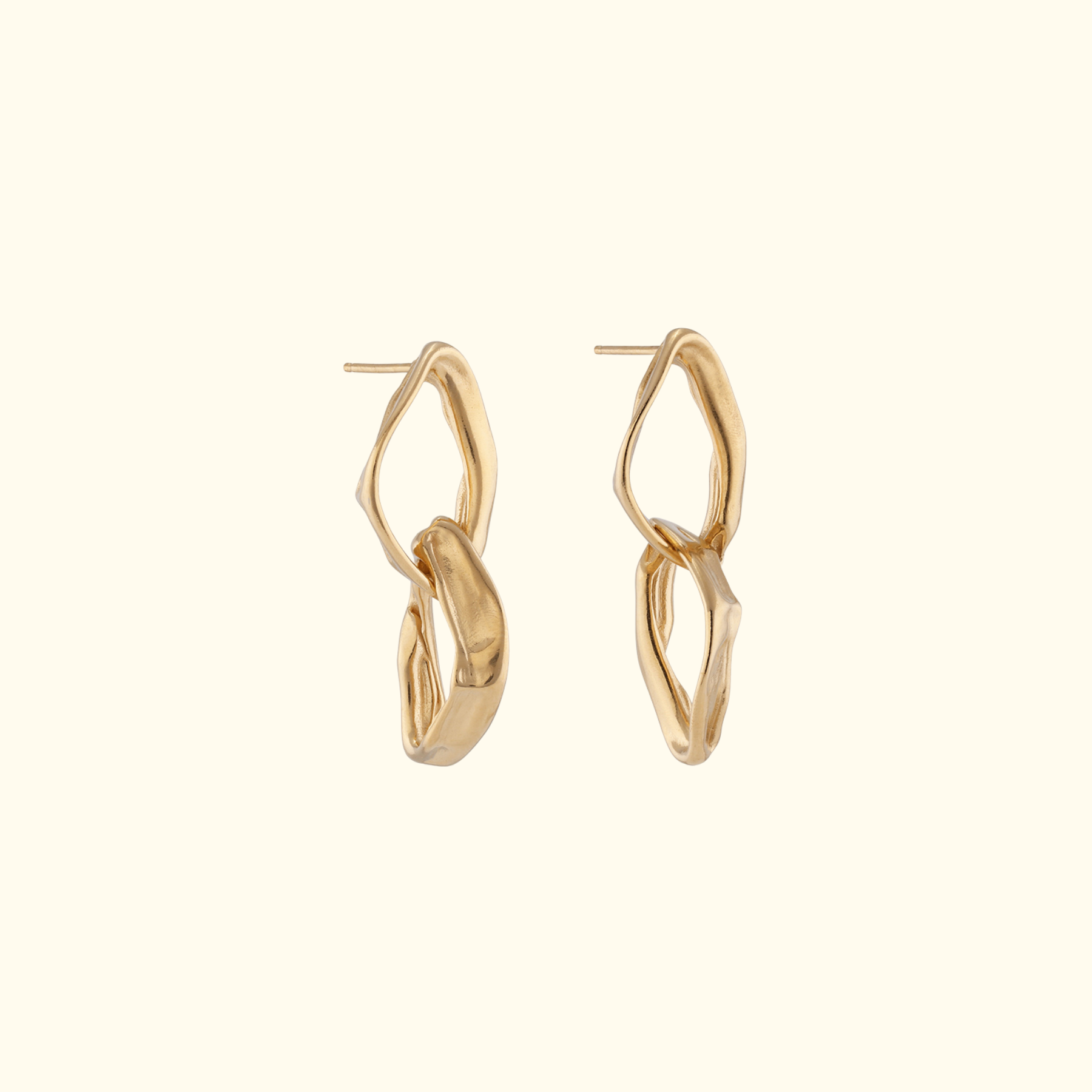 Amelie Paper Chain Earrings